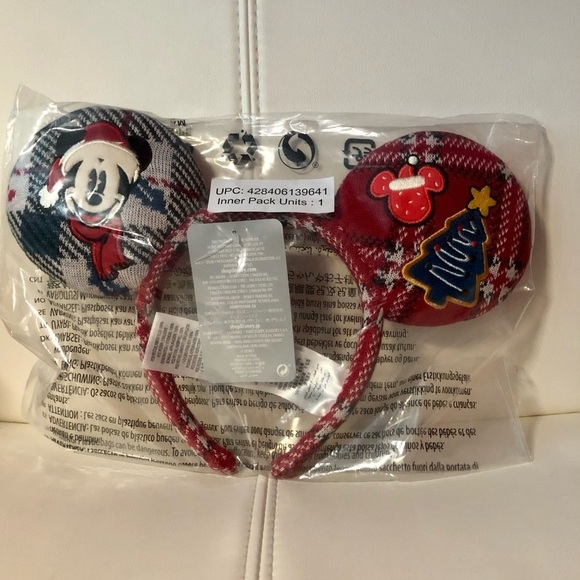 Mickey Mouse Holiday Sweater Ears - Picture 7 of 8